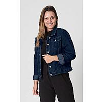 Imagem do produto Jaqueta Jeans Feminina Rovitex Azul