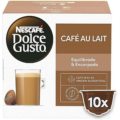 Imagem do produto Dolce Gusto Nescafe Café Au Lait 10 Cápsulas- com...
