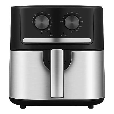 Imagem do produto Fritadeira Air Fryer 5,5l Cyclone Preto E Inox Mid...