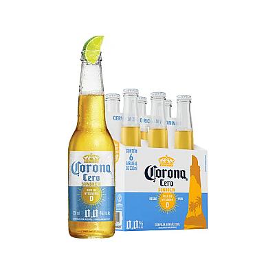 Imagem do produto Cerveja Corona Sunbrew Cero sem Álcool 6 Unidades...