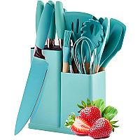 Imagem do produto Utensilios para Cozinha Silicone Kit com 19 Peças...