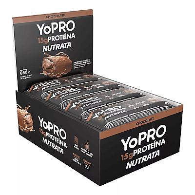 Imagem do produto Barras De Proteína Yopro 12 Unidades 55g Whey Bar...