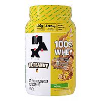 Imagem do produto 100% Whey Max Titanium X Dr. Peanut 900g Paçoca da...