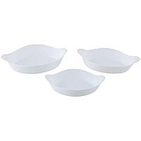 Imagem do produto Conjunto Opaline 3 Peças de Assadeiras de Vidro Ma...