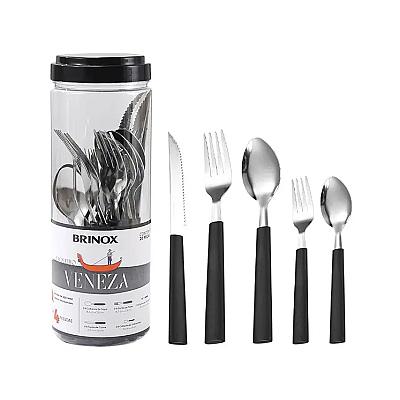 Imagem do produto Faqueiro Veneza Brinox Inox 20 Peças