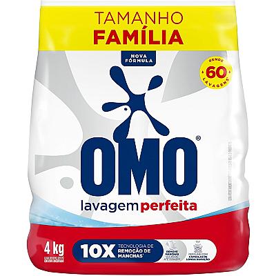 Imagem do produto Omo Sabão em Pó Lavagem Perfeita 4Kg