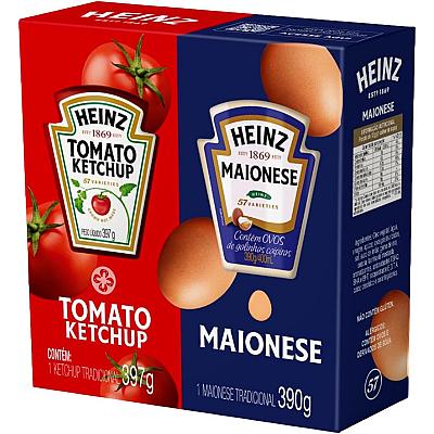 Imagem do produto Heinz Maionese 390G e Ketchup 397G Pack