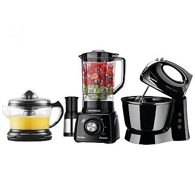 Imagem do produto Kit KT-105-B Mondial com Liquidificador Batedeira...