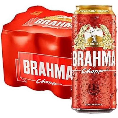 Imagem do produto Brahma Chopp Pack de Lata 473ML,12 Unidades