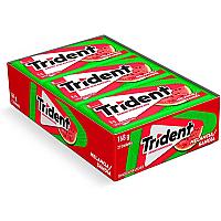 Imagem do produto Chiclete Trident Melancia Sem Açúcar - Caixa com 2...