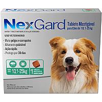 Imagem do produto Antipulgas e Carrapatos Nexgard  1 tablete para Cã...