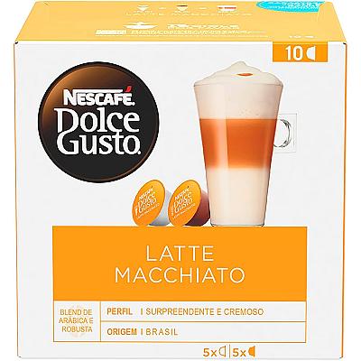 Imagem do produto Nescafe Dolce Gusto Latte Macchiato 10 Capsulas 11...