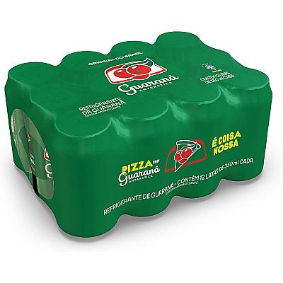 Imagem do produto 12 unidades 350ml Refrigerante Guaraná Antarctica...
