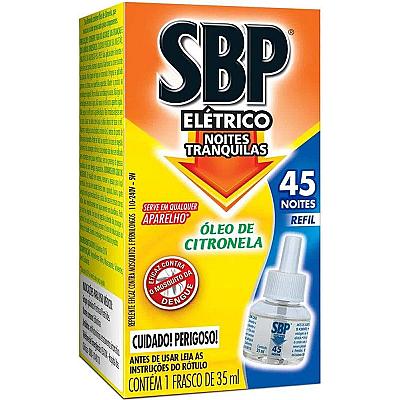 Imagem do produto SBP Repelente Elétrico Líquido 45 Noites Refil 1 u...