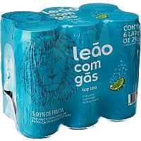 Imagem do produto Pack Leão com Gás Ice Tea Zero com Limão 290ml, 6...