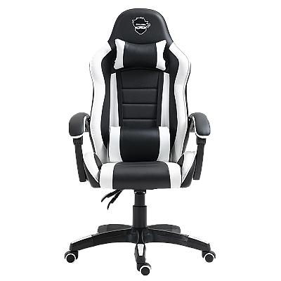 Imagem do produto Cadeira Gamer Ninja Danzo, Reclinável, Preto e Bra...