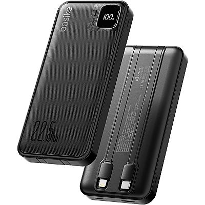 Imagem do produto Basike Power Bank, Carregador Portátil Universal 1...