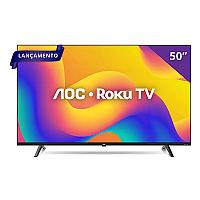 Imagem do produto Smart Tv 50 Aoc 4k Dled 50u7045/78g Roku Tv Quad