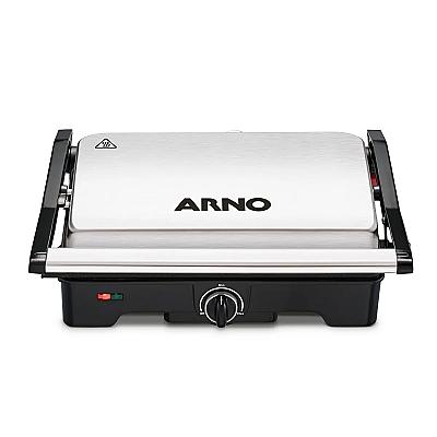 Imagem do produto Grill Arno Dual Inox com abertura de 180° GNOX