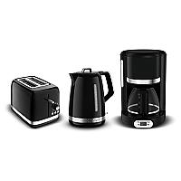 Imagem do produto Kit Cafeteira, Chaleira e Torradeira Soleil Preta