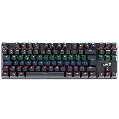 Imagem do produto Teclado Mecânico Mancer Shade MK3 MCR-SHM3-RBW01RD...