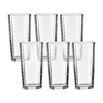Imagem do produto Jogo de Copos de Vidro 255ml 6 Peças Haus Concept...