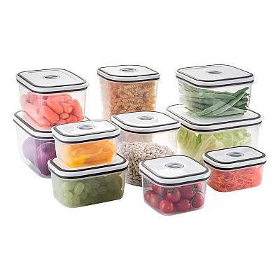 Imagem do produto Conjunto 10 Potes Herméticos Com Tampa Easy-open,...
