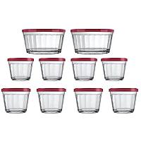 Imagem do produto Tigela Americano Conjunto de Tigelas de Vidro 10 P...
